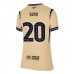 Barcelona Dani Olmo #20 Bortedrakt Dame 2025-26 Korte ermer